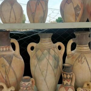 Ensemble poteries ethniques