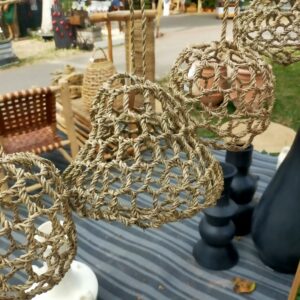 petite suspension crochetée